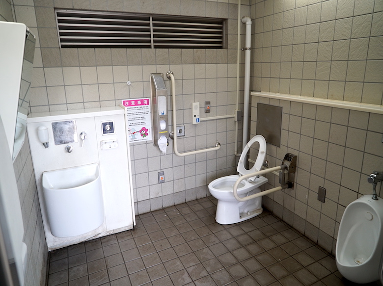上野公園内トイレ4 バリアフリーマップ 上野文化の杜